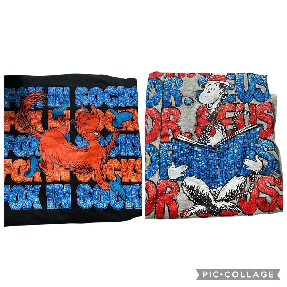 Dr. Seuss Graphic T-Shirts Bundle